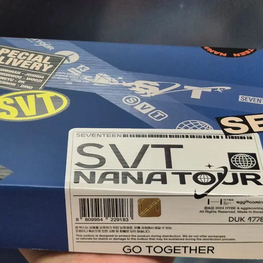 (Quick sale) Seventeen NANA TOUR goods. (5 photocards, Aladin pre-order benefit, many freebies)