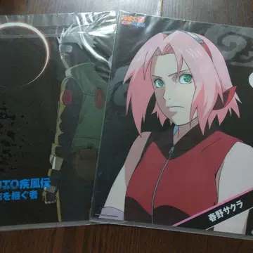 나루토 캐릭터 클리어 파일 세트