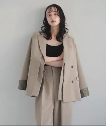 lian 레이어드 디자인 테일러드 자켓