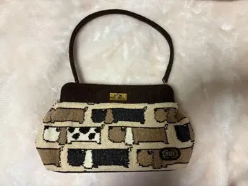 FILLER 강아지 패턴 숄더백