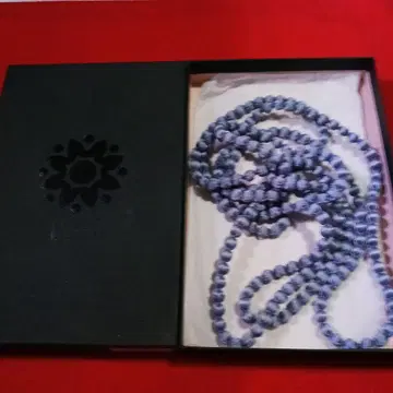 NE-8136 블루 라일락 목걸이 시트러스 블루라일락