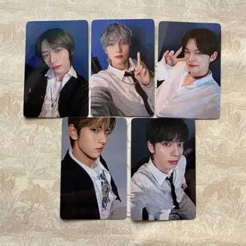 TXT Kpop Nara SANCTUARY 혜택 트레이딩 카드 5장