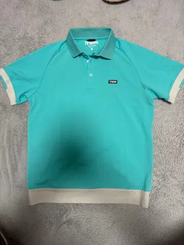 TFW49 터콰이즈 골프 피케 셔츠