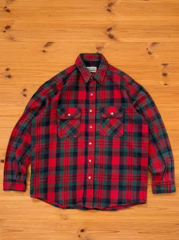90's 'Northern Traders' 플란넬 셔츠 L