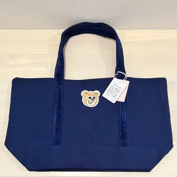 [ 미사용 새상품 ] 페이퍼 올드 테디걸 와펜 토트백(대)