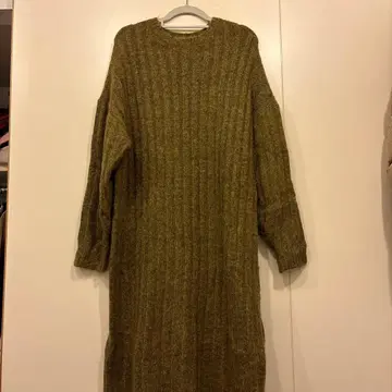 롱 니트 원피스