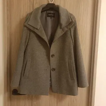 INDIVI 캐시미어 울 3way 피코트