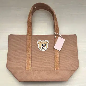 [미사용 새상품] 페일러 올드 테디 와펜 토트백(소)