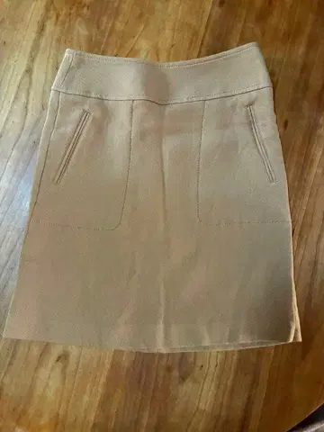 BALLSEY 베이지 미디 스커트 34
