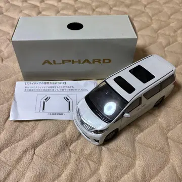 미사용 새상품 ALPHARD 정밀 스케일 모델 모형