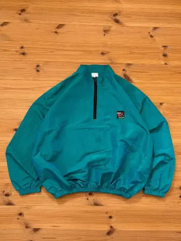 90's 'Surf Style' 하프집 나일론 재킷