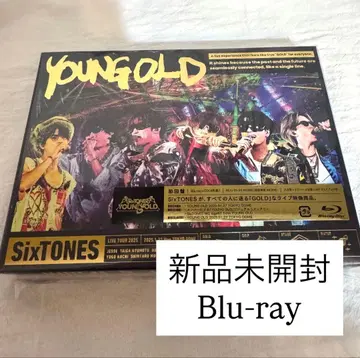 SixTONES YOUNGOLD 초회반 Blu-ray 미개봉 새상품