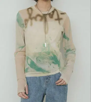 PUBLIC TOKYO 23AW 옵티컬 크루 탑