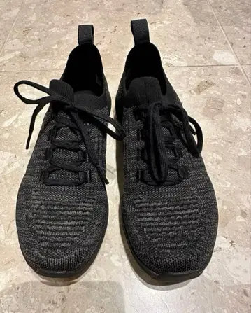 리복 블랙 데일리 핏 DMX 3 슬립온 22cm