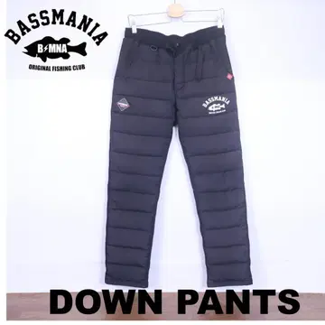 배스매니아 bassmania 다운 스위칭 팬츠 다운 팬츠 속기모