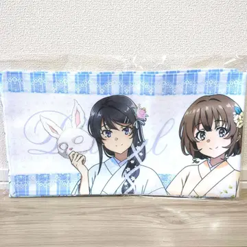 청춘 돼지 바보 시리즈 사쿠라지마 마이 머플러 타월 파랑 돼지 빅카메라