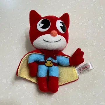 냥다 가면 마스코트 키링 봉제 인형 야나세 타카시