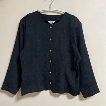 LITA MARINO 새상품급! 노카라 자켓 블랙