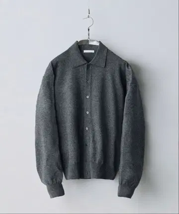 WYM T/C 베이직 니트 셔츠 가디건