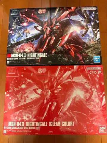 HG 나이팅게일 HG 나이팅게일 클리어 컬러 RG 하이 뉴 건담
