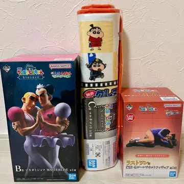 제일복권 극장판 짱구는 못말려 B상 C상 라스트원상 3종 세트