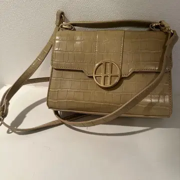 Harrods 크로커다일 패턴 숄더백