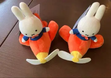 하우스텐보스 미피 비행기 봉제 인형 키체인 나인체