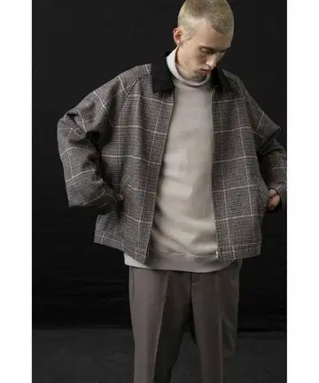 monkey time 멜톤 자켓