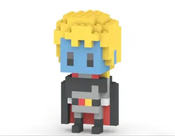 우주전함 야마토 데스라 미라클 블록 한정판 피규어