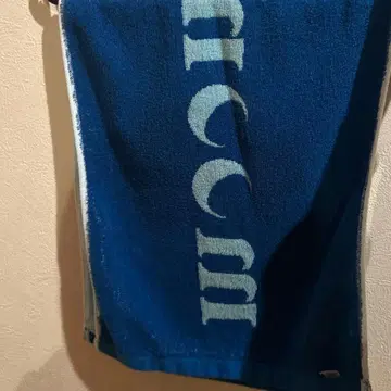 자카드 타월 라이트 블루 moon drop 문드로