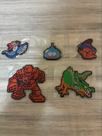 드래곤 퀘스트 G상 러버 스트랩 5종