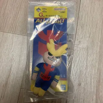 히로아카 제일복권 G상 올마이트 열쇠고리 봉제 인형