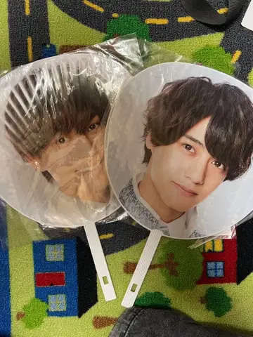 King & Prince 타카하시 카이토 나가세 렌 부채