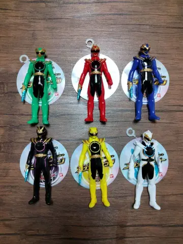 [새상품] 넘버원 전대 고쥬우쟈 소프트 비닐 피규어 6체 세트 익명 배송