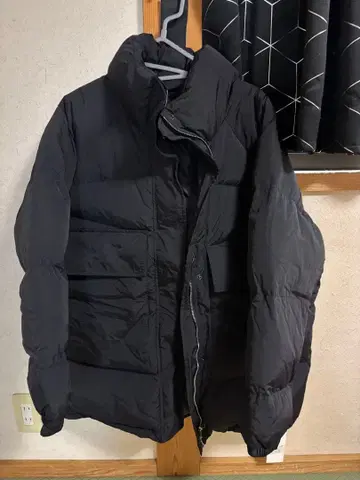 다운 자켓 블랙