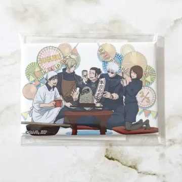 주술회전 MAPPA 벌스데이 스퀘어 캔뱃지 게토 스구루