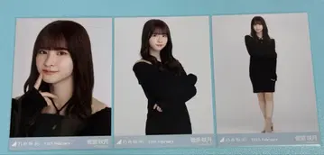 노기자카46 브로마이드 스가와라 사츠키 오프숄더 니트 3종 컴프