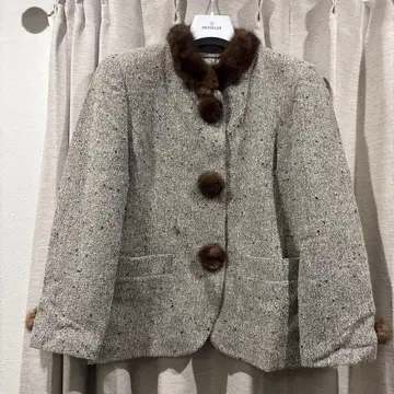 BELLEVOGUE/퍼 자켓/9호