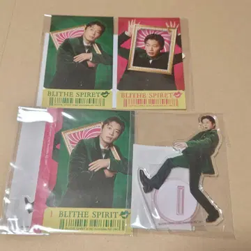 명랑한 유령 아크릴 스탠드 스티커 다나카 케이