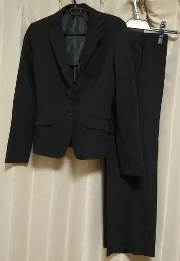 COMME CA ISM 비즈니스 정장 블랙 취업활동 오피스