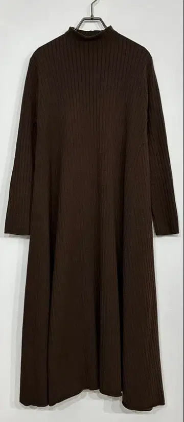 relume 리브 니트 롱 원피스