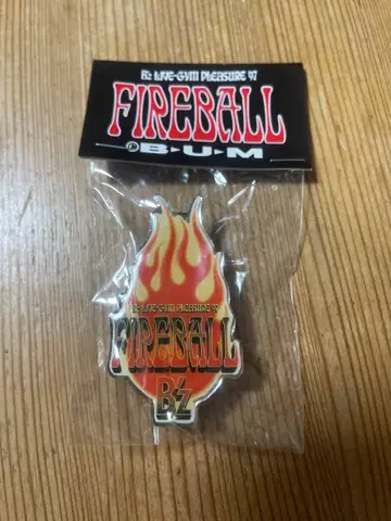 B'z FIREBALL 핀 배지 LIVE-GYM PLEASURE '97