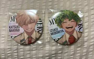 바쿠고 카츠키 미도리야 이즈쿠 캔뱃지 세트