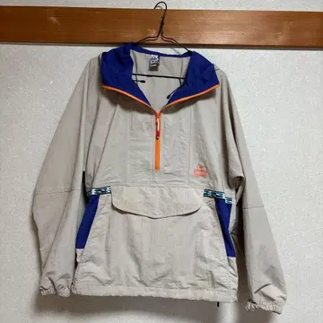 CHUMS 나일론 아노락 자켓 M 베이지