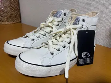 RYZ PDX 화이트 하이컷 스니커즈