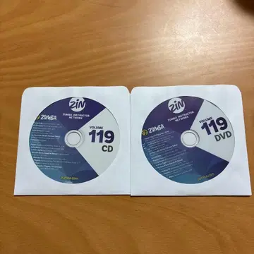 Zumba ZIN119 CD/DVD