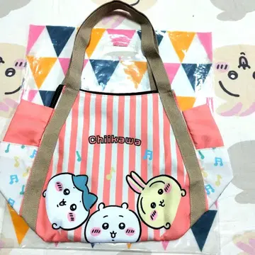 치이카와 (먼작귀) 스트라이프 토트백 파시오스 한정판? 벌룬형