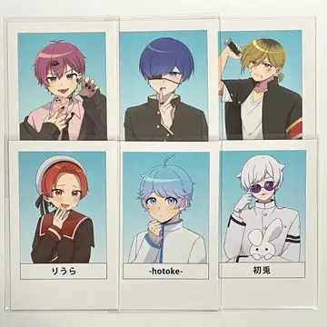 ireisu 폴라로이드풍 트레이딩 카드 졸업 앨범 6장 세트