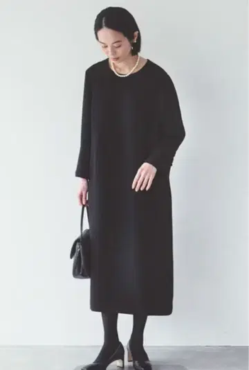 마음에 다가가는 블랙 포멀 원피스 L 사이즈