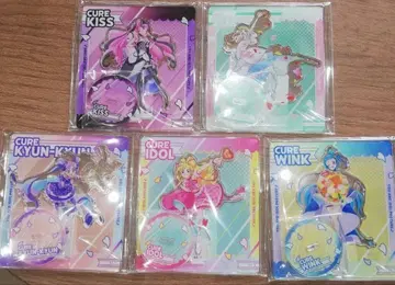 드림 스테이지 한정판 너와 아이돌 프리큐어 아크릴 스탠드 세트